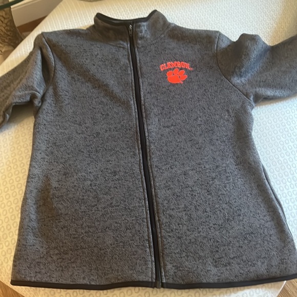 KA For HER Knights Apparel Clemson Woman’s Zip Jacket - Picture 4 of 15